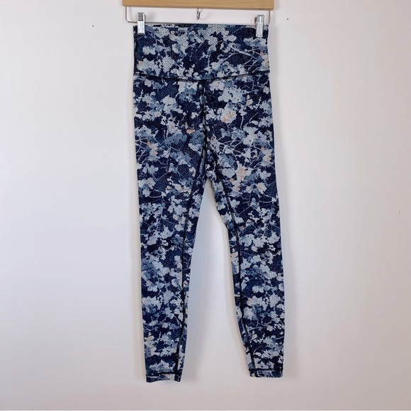 Lululemon Wunder Under Hi-Rise Tight 28" Spring Bloom Multi - Picture 2 of 8